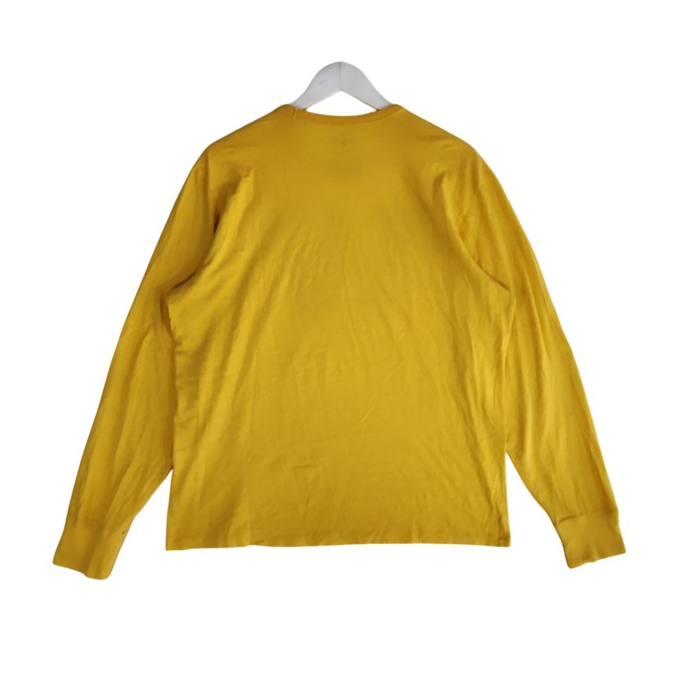 47 Brand Washington Huskies W Logo Yellow Long Sleeve Shirt Men's M Tee